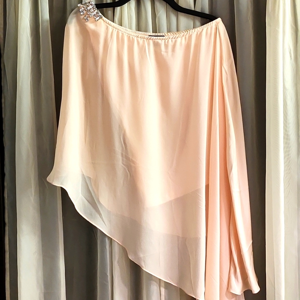 Venus peach off the shoulder top